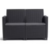 CLAIRE 2 SEATERS SOFA  - grafit