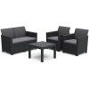 claire 2 seaters sofa set grafit