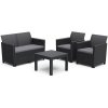 claire 2 seaters sofa set grafit