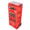 QBRICK SYSTEM PRO Cart 2.0 Red Ultra HD - Box na nářadí s kolečky