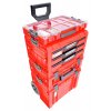 QBRICK SYSTEM PRO Cart 2.0 Red Ultra HD - Box na nářadí s kolečky
