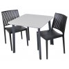 ITALIA BALCONY plastový stůl  - grafit