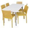TOOMAX ITALIA DINING plastový stůl - světle šedá