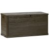 WOODYS zahradní plastový úložný box 280 L - hnědá