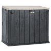 shed stora way art 087 toomax dark anthracite warm grey