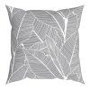 vanessa 43x43cm 30491 710 grey leaves