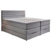 Kontinentální postel BOXSPRING VERNON BX1920 180x200 cm - šedá