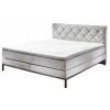 Kontinentální postel BOXSPRING ROCKAWAY BX2180 160x200 cm - světle šedá