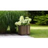 261031 deco square planter walnut 4