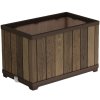Květináč DECO RECTANGLE WALNUT