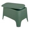 petra table avocado green