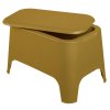 petra table ocra yellow