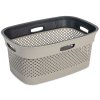 Koš na čisté prádlo WOOLLY 45 L - šedá / antracit