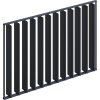 wide vertical tilting aluminum panel anthracite open 3