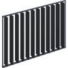 wide vertical tilting aluminum panel anthracite open 3