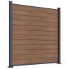 teak 157mmx20mm 1920 75mm alu post top bottom rail 1