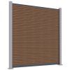 teak 160mmx20mm 1920 75mm alu post top bottom rail 2