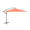 Slunečník kovový 8080 - 270x270cm -  terracota