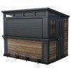 keter sep 2025 outdoorbar right view close with footrest wallnut deco standalone render 01