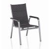 0301202 9000 basic plus padded stapelsessel silber anthrazit meliert object