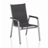 0301202 9000 basic plus padded stapelsessel silber anthrazit meliert object