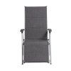 0301216 9000 basic plus pad relaxsessel silber anthrazit front