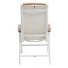 memphis 0103501 5800 multipositonssessel weiss matt beige back