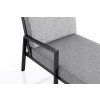 zenith 0303414 7710 chaise lounge links anthrazit matt hellgrau meliert detail 1