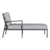 zenith 0303414 7710 chaise lounge links anthrazit matt hellgrau meliert side