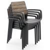 porto armchair graphite ashwood 1