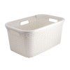 CURVER RATTAN STYLE 45L koš na čisté prádlo - krémový