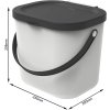 Systém třídění odpadu ALBULA box  6L  - bílý