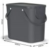 Systém třídění odpadu ALBULA box 25L - antracit