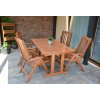 LUISA zahradní stůl dřevěný
