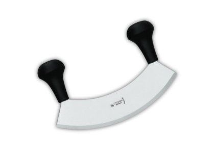 Nůž kolébkový 22 cm, černý