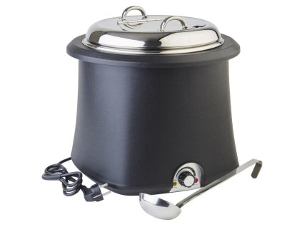 Kotlík na polévku 10 l elektrický, černý