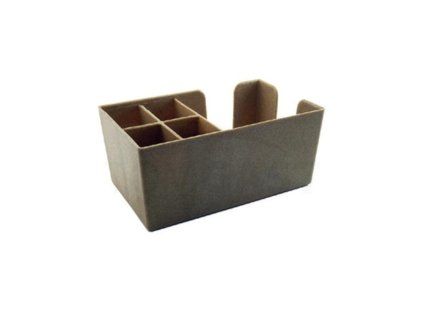 Bar Caddy dřevěný 25 × 25 × 10,5 cm