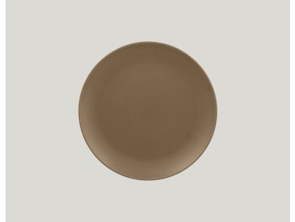 RAK Genesis talíř mělký pr. 21 cm, hnědá | RAK-GNNNPR21CR