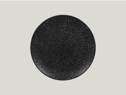 RAK Talíř mělký 28 cm, černá | RAK-IPNNPR28