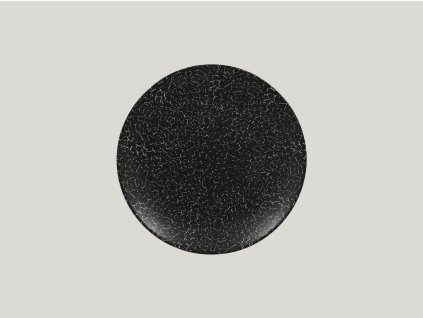 RAK Talíř mělký 24 cm, černá | RAK-IPNNPR24