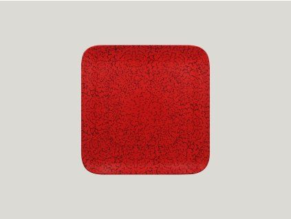 RAK Ruby talíř čtvercový 24 × 24 cm – červená | RAK-RBAUSP24