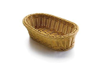 Košík polypropylenový oválný 28 × 16 cm