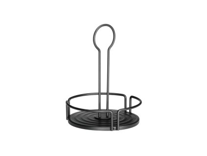 Stojan na stůl na dochucovadla - černá