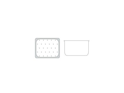 Gastronádoba GN 1/2 200 mm