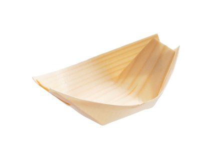 Loďka bambusová 6,5 × 11,5 cm (50 ks)