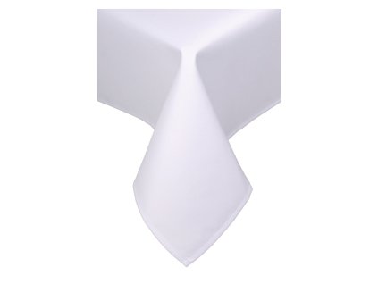 Ubrus restaurační 180 × 140 cm, bílá