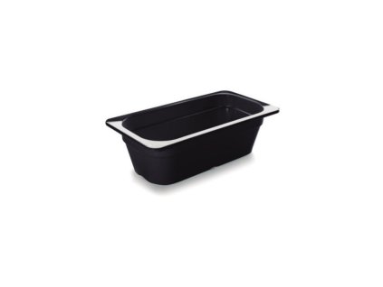 Gastronádoba melaminová GN 1/3 65 mm, černá