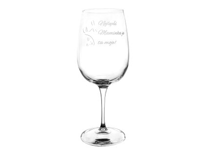 Sklenice na víno - maminka