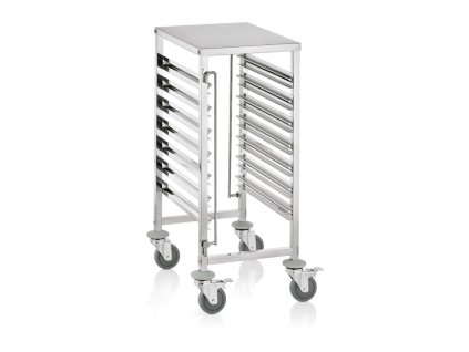 Vozík regálový 55 × 38 × 95 cm