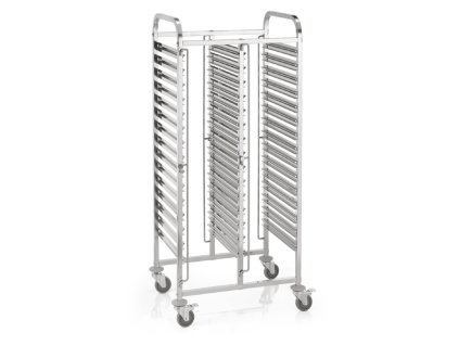 Vozík regálový 55 × 74 × 171 cm